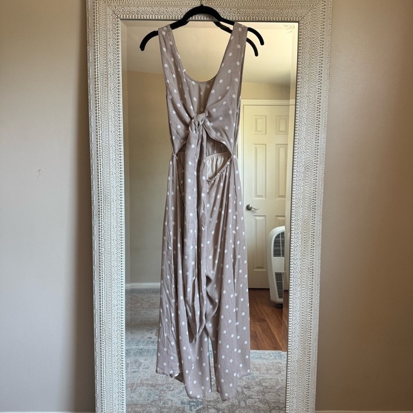 Audrey polka dot jumpsuit - Picture 3 of 4